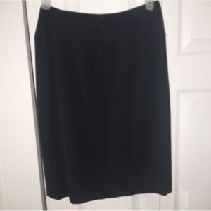 AUTHENTIC CHANEL BLACK PENCIL SKIRT SIZE 38